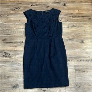 ANTONIO MELANI Navy Midi Dress